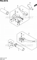 HANDGRIPS   LEVERS  for Suzuki BOULEVARD 800 2017