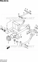 SWINGARM for Suzuki BOULEVARD 800 2017