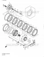 CLUTCH for Suzuki INTRUDER 1800 2011