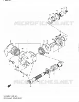 DRIVESHAFT for Suzuki INTRUDER 1800 2011