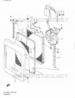 RADIATOR for Suzuki INTRUDER 1800 2011