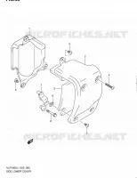 SIDE LOWER COVER for Suzuki INTRUDER 1800 2011