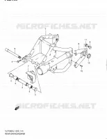 SWINGARM for Suzuki INTRUDER 1800 2011