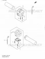 SWITCHES for Suzuki INTRUDER 1800 2011