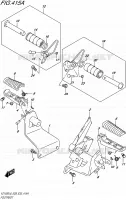 FOOTREST for Suzuki BOULEVARD 1500 2016