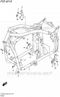 FRAME for Suzuki BOULEVARD 1500 2016