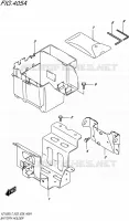 BATTERY BOX   TOOLS for Suzuki BOULEVARD 1500 2017