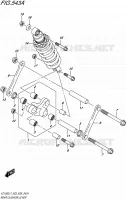 SHOCK ABSORBER LINKAGE for Suzuki BOULEVARD 1500 2017