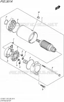 STARTER MOTOR for Suzuki BOULEVARD 1500 2017