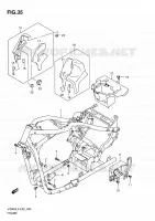 FRAME for Suzuki MARAUDER 800 2010