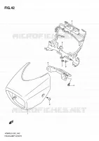 HEADLIGHT FAIRING for Suzuki MARAUDER 800 2010