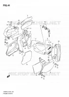 REAR FAIRING for Suzuki MARAUDER 800 2010