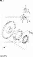 STARTER MOTOR CLUTCH for Suzuki MARAUDER 800 2010