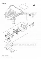 TAIL LIGHT ASSY for Suzuki MARAUDER 800 2010