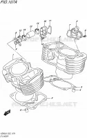 CYLINDER for Suzuki INTRUDER 800 2016