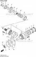 DRIVESHAFT for Suzuki INTRUDER 800 2016