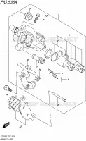 FRONT CALIPER for Suzuki INTRUDER 800 2016