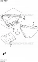 LUGGAGE BOX for Suzuki INTRUDER 800 2016