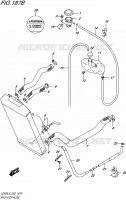RADIATOR HOSE (VZ800L6 E19) for Suzuki INTRUDER 800 2016