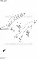 REAR FRAME for Suzuki INTRUDER 800 2016