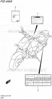 LABEL (VZ800L6 E02) for Suzuki INTRUDER 800 2016