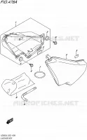 LUGGAGE BOX for Suzuki INTRUDER 800 2016