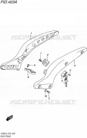 REAR FRAME for Suzuki INTRUDER 800 2016