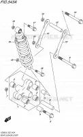 SHOCK ABSORBER LINKAGE for Suzuki INTRUDER 800 2016