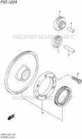 STARTER MOTOR CLUTCH for Suzuki INTRUDER 800 2016