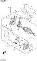 STARTER MOTOR for Suzuki INTRUDER 800 2016