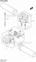 SWITCHES for Suzuki INTRUDER 800 2016