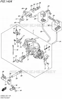 THROTTLE BODY for Suzuki INTRUDER 800 2016