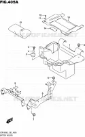 BATTERY BOX   TOOLS for Suzuki INTRUDER 1800 2015
