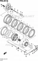 CLUTCH (VZR1800L5 E02) for Suzuki INTRUDER 1800 2015