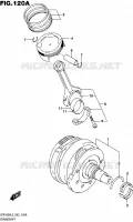 CRANKSHAFT for Suzuki INTRUDER 1800 2015