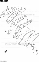FRAME HANDLE GRIP (VZR1800L5 E02) for Suzuki INTRUDER 1800 2015