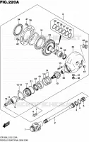 REAR DRIVE SHAFT for Suzuki INTRUDER 1800 2015