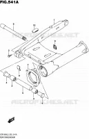 SWINGARM for Suzuki INTRUDER 1800 2015