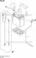 BATTERY for Suzuki INTRUDER 1800 2010