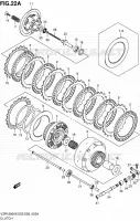 CLUTCH (MODEL L0) for Suzuki INTRUDER 1800 2010