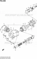 DRIVESHAFT (MODEL L0) for Suzuki INTRUDER 1800 2010
