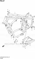 FRAME for Suzuki INTRUDER 1800 2010