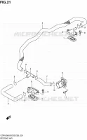 FUEL EVAP SYSTEM for Suzuki INTRUDER 1800 2010