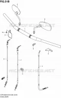 HANDLEBAR (MODEL L0) for Suzuki INTRUDER 1800 2010