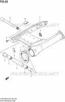 SWINGARM for Suzuki INTRUDER 1800 2010