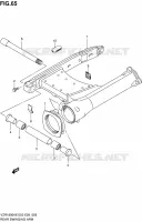 SWINGARM for Suzuki INTRUDER 1800 2010