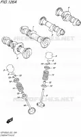 CAMSHAFT   VALVES for Suzuki INTRUDER 1800 2016