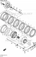 CLUTCH for Suzuki INTRUDER 1800 2016