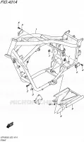 FRAME for Suzuki INTRUDER 1800 2016