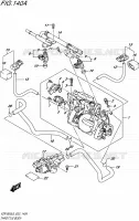 THROTTLE BODY for Suzuki INTRUDER 1800 2016
